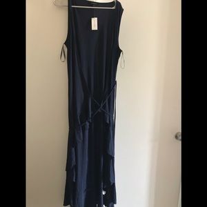 Dark blue Banana Republic wrap dress